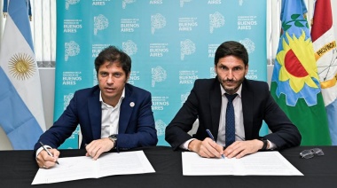 Kicillof y Pullaro  firmaron un nuevo convenio contra el narcotráfico