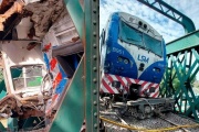 Choque y descarrilamiento de trenes en Palermo