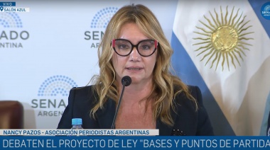 Nancy Pazos: "La libertad de expresión en nuestro país está en peligro, nosotras estamos en peligro"