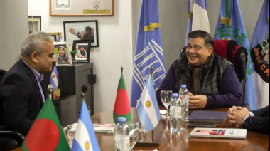 El Intendente Mario Ishii recibió a inversores de Bangladesh por el futuro parque industrial de José C Paz
