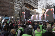 Militantes se concentran frente a la casa de Cristina Kirchner