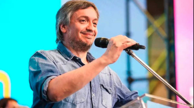 Máximo Kirchner: «Si la sociedad quiere un límite al presidente tiene que ir a votar»