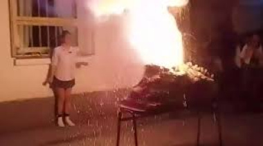Una explosión en una feria escolar dejó una menor grave y varios heridos