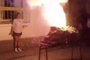 Una explosión en una feria escolar dejó una menor grave y varios heridos