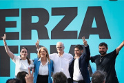 Axel Kicillof encabezó el cierre de campaña de Fuerza Patria