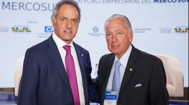 Scioli destacó la importancia de lograr "la mayor armonía posible" con Brasil