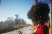 El intendente Ishii recorrió la reactivación de obra de la calle Butler