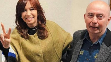 Máximo Kirchner difundió una foto inédita de Cristina con el Indio Solari