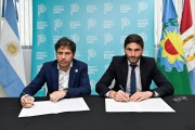 Kicillof y Pullaro  firmaron un nuevo convenio contra el narcotráfico