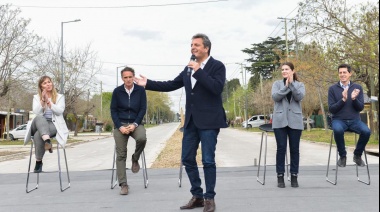 Massa pidió apoyo para Ganancias y "no dejarse llevar por frases cortas y divertidas"