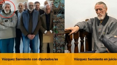 Vázquez Sarmiento, uno de los genocidas presos, mostró sus genitales ante las tres juezas mujeres