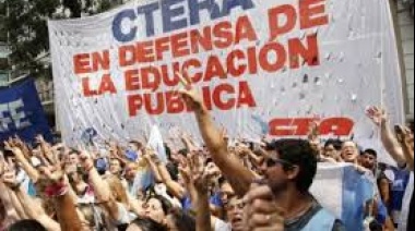 La Ctera convocó a un paro nacional docente para este jueves