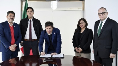 Kicillof firmó un convenio para promover la cooperación en el desarrollo del litio
