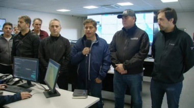 Kicillof trabaja junto al Gobierno nacional para contener los daños del temporal en la Provincia