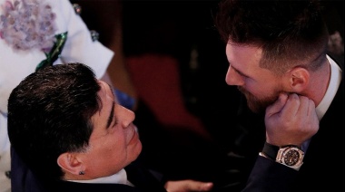 Messi emocionó al mundo, en un mensaje a Diego: "Esto es para vos, donde estés"