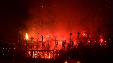 Los hinchas de Newell´s deliraron en el Banderazo en apoyo a sus jugadores