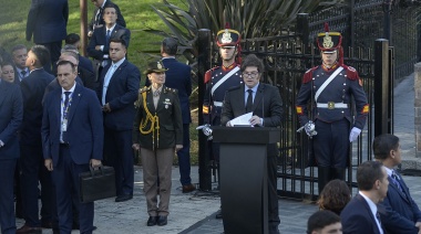Milei contradijo en su discurso el histórico reclamo argentino sobre Malvinas