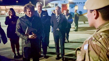 Milei viajó para el Foro Llao Llao
