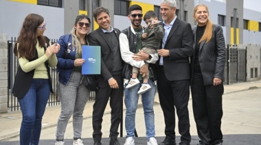 Kicillof: “No cuenten con nosotros para paralizar las obras y rematar nuestra patria"