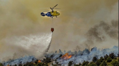 Buenos Aires asiste a Córdoba para apagar el fuego en las sierras