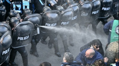 Incidentes en el INTI entre la Policía y estatales