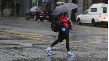 En la previa del fin de semana largo XXL, llegaron las lluvias y hay alerta naranja por tormentas