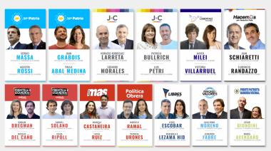 Las PASO contarán con la participación de trece fórmulas presidenciales