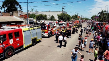 José C Paz celebró el 20° aniversario de su Cuerpo de Bomberos Voluntarios