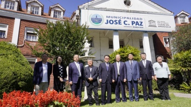 El Intendente de José C Paz, Mario Ishii, recibió comitiva de gobierno de la provincia china de Liaoning