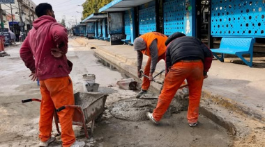 Final de obra en calle Melvin Jones de José C Paz