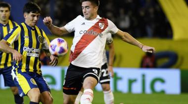 River empató en la última jugada del partido ante Rosario Central