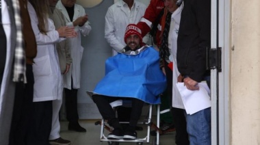 Pablo Grillo recibió el alta médica tras casi tres meses en terapia intensiva