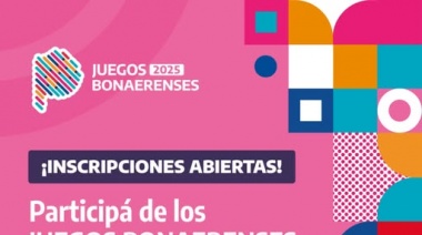 Están abiertas las inscripciones para los Juegos Bonaerenses 2025