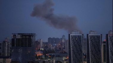 Rusia volvió a atacar Kiev con drones y misiles