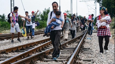 El número de desplazados en el mundo superó los 114 millones