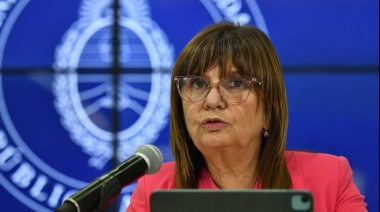 Bullrich presentó un protocolo antipiquetes que incluye a todas las fuerzas federales