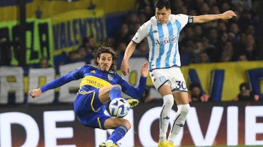 Boca y Racing igualaron en La Bombonera y la serie de cuartos de final quedó abierta