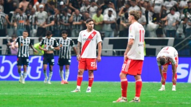 River fue goleado por Atlético Mineiro en Brasil y no llega bien al partido de vuelta de las semifinales de la Copa Libertadores