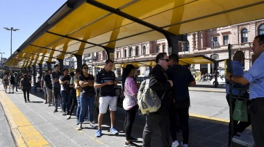 Rige el paro de colectivos en el AMBA