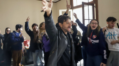 Grabois se atrincheró y llamó a hacer “el aguante” al instituto Perón