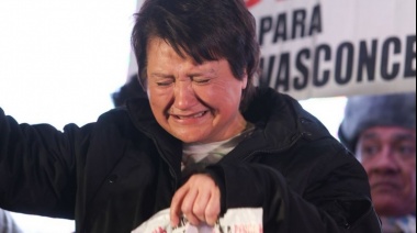 "No hay desaparecidos, hay asesinos", dijo la madre de Cecilia en una marcha en la Ciudad