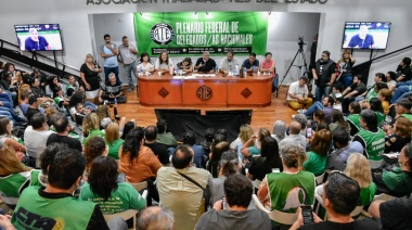 ATE realiza un paro en todo el país y marcha al Ministerio de Economía
