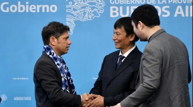 Kicillof anunció inversiones chinas por US$ 1.250 millones y valoró el comercio bilateral