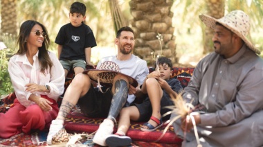 Tras las críticas, Messi viajó a Arabia Saudita como embajador de Turismo