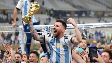 Messi saludó a los argentinos por el Día de la Independencia en medio de sus vacaciones