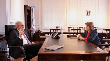 Bullrich se reunió con Aníbal Fernández por la transición en Seguridad