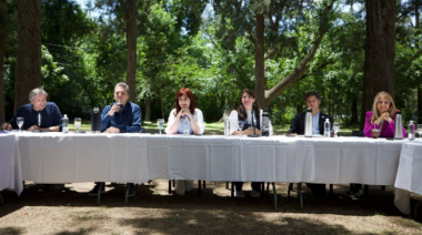 Se reunieron Cristina y Máximo Kirchner, Sergio Massa y Axel Kicillof
