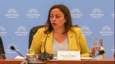 Moreau: "La mejor manera de poner límite al pasado violento es ir a votar el 13 de agosto"