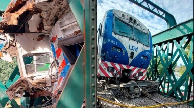 Choque y descarrilamiento de trenes en Palermo
