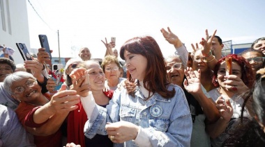Sorpresiva visita de Cristina a La Matanza